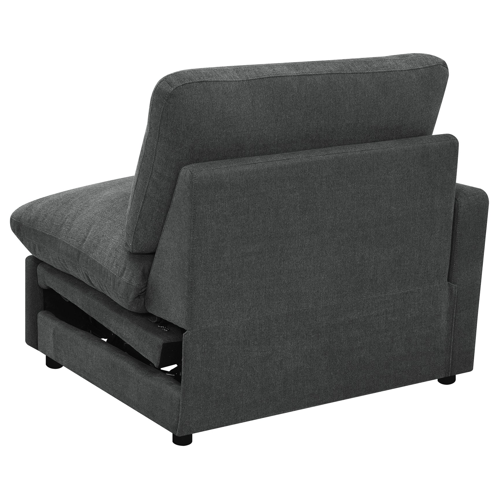 Collins Modular LAF Power Recliner Dark Grey - Tampa Furniture Outlet