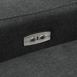 Collins Modular LAF Power Recliner Dark Grey - Tampa Furniture Outlet
