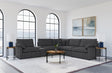 Tampa Furniture Outlet - Coaster - Collins 6-piece Modular Power Reclining Sectional Dark Grey - 609530P-SET