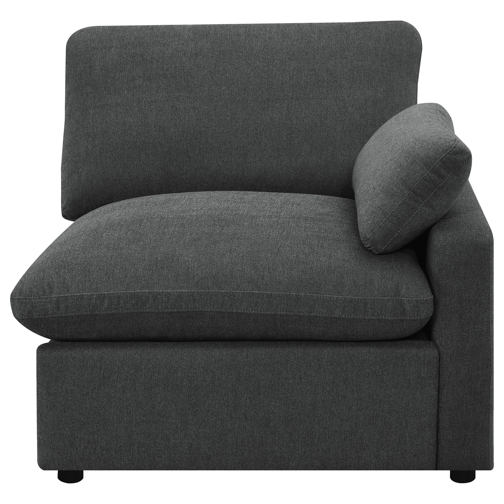 Collins Modular RAF Power Recliner Dark Grey - Tampa Furniture Outlet