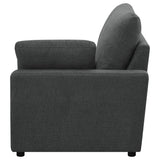 Collins Modular RAF Power Recliner Dark Grey - Tampa Furniture Outlet