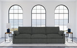 Collins Modular Power Sofa Dark Grey - Tampa Furniture Outlet