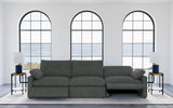Collins Modular Power Sofa Dark Grey - Tampa Furniture Outlet