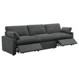 Collins Modular Power Sofa Dark Grey - Tampa Furniture Outlet