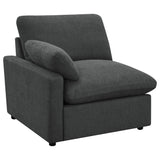 Collins Modular Power Sofa Dark Grey - Tampa Furniture Outlet