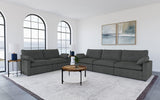 Collins Modular Power Loveseat Dark Grey - Tampa Furniture Outlet