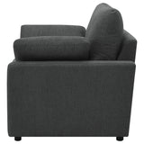 Collins Upholstered Power Recliner Chair Dark Grey - Tampa Furniture Outlet