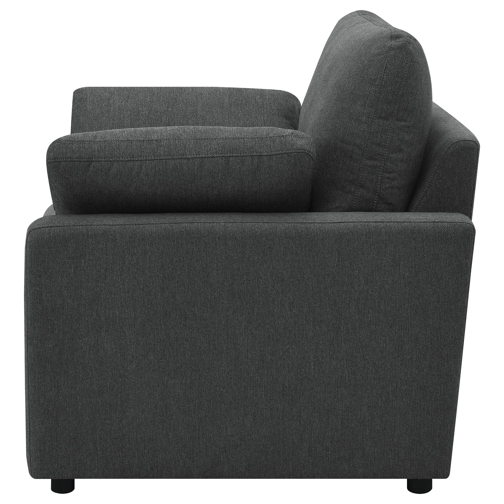 Collins Upholstered Power Recliner Chair Dark Grey - Tampa Furniture Outlet