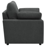 Collins Upholstered Power Recliner Chair Dark Grey - Tampa Furniture Outlet
