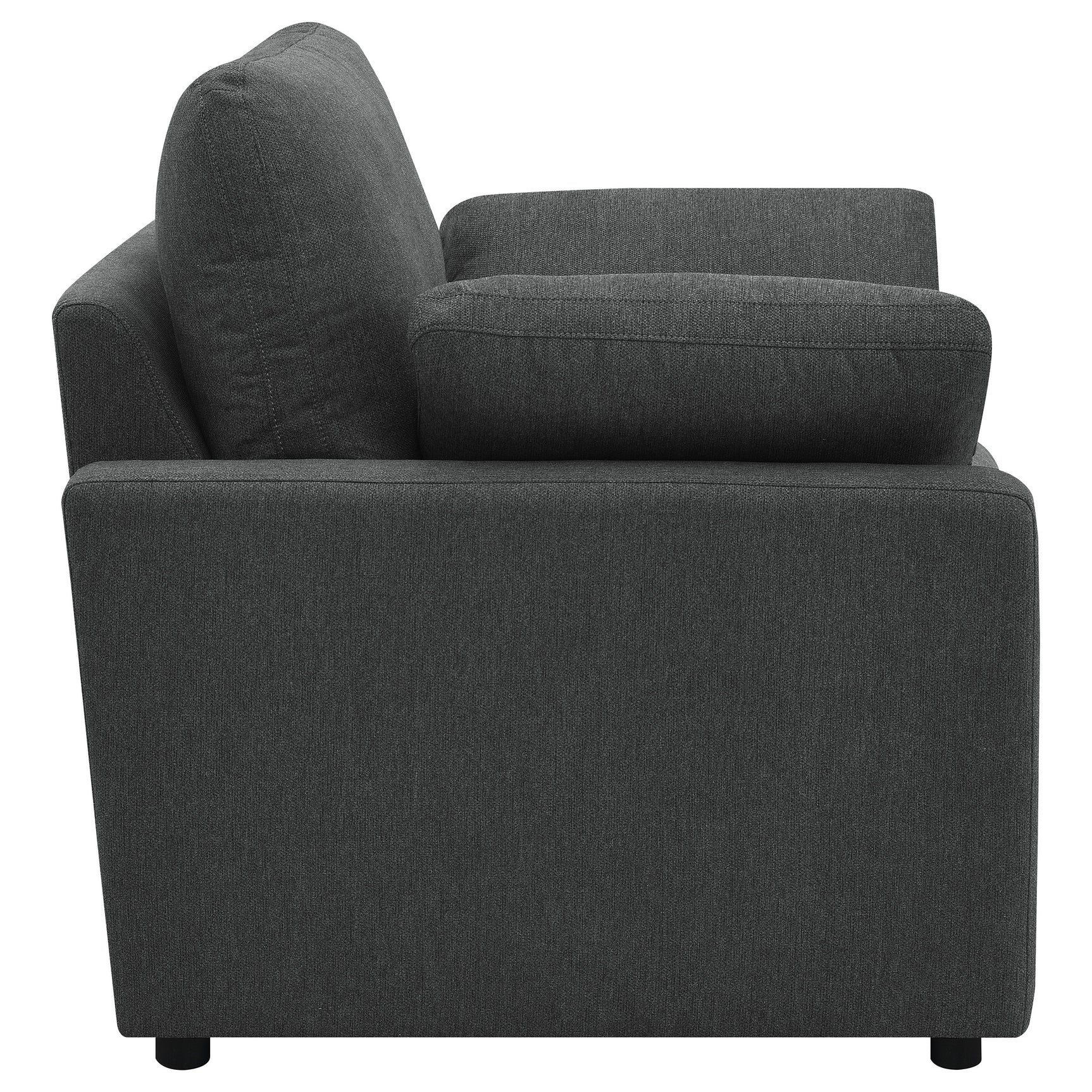 Collins Upholstered Power Recliner Chair Dark Grey - Tampa Furniture Outlet