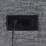 Bahrain 6-piece Modular Power Reclining Sectional Charcoal - Tampa Furniture Outlet