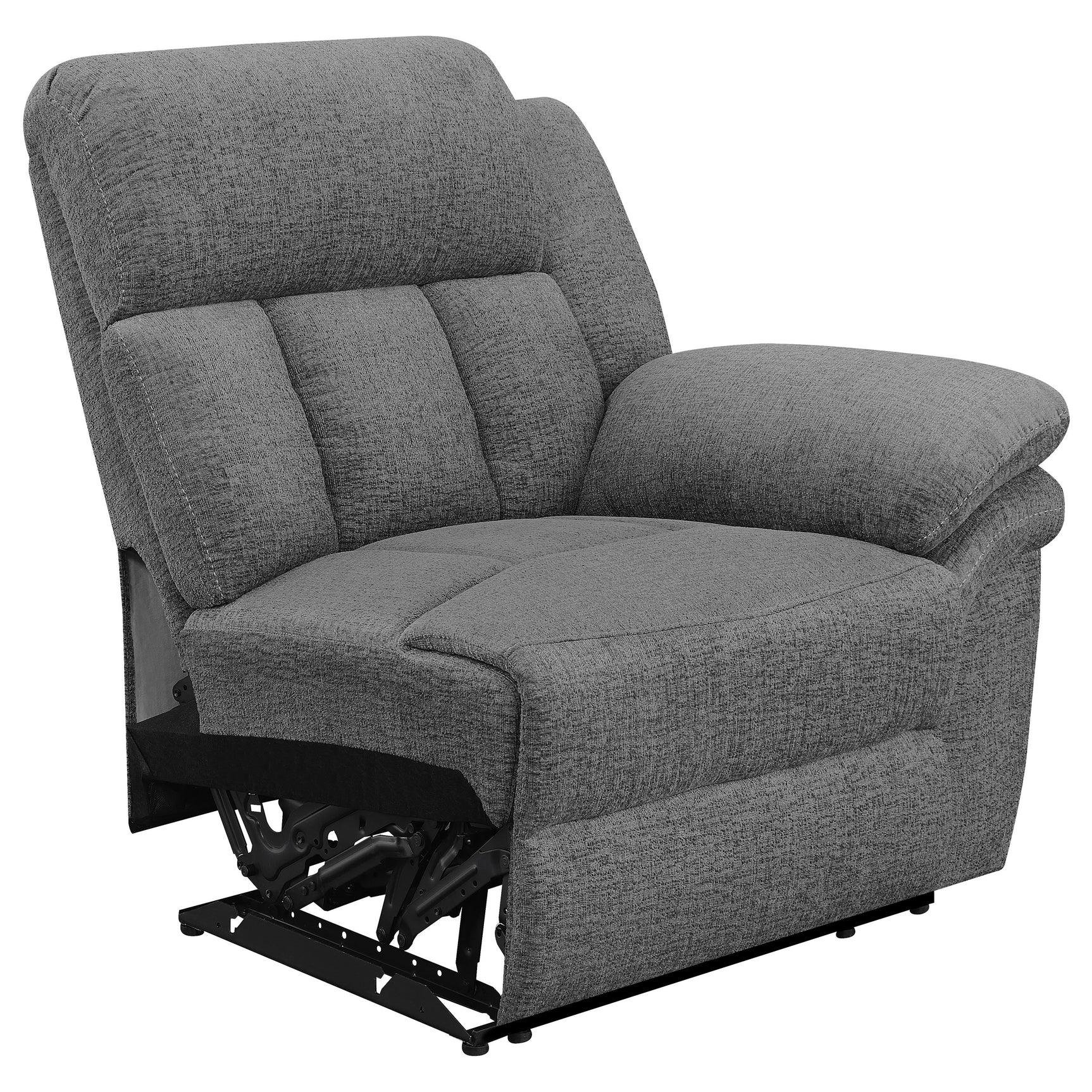 Bahrain 5-piece Power Home Theater Seating Charcoal - Tampa Furniture Outlet
