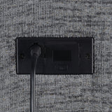 Bahrain 5-piece Power Home Theater Seating Charcoal - Tampa Furniture Outlet