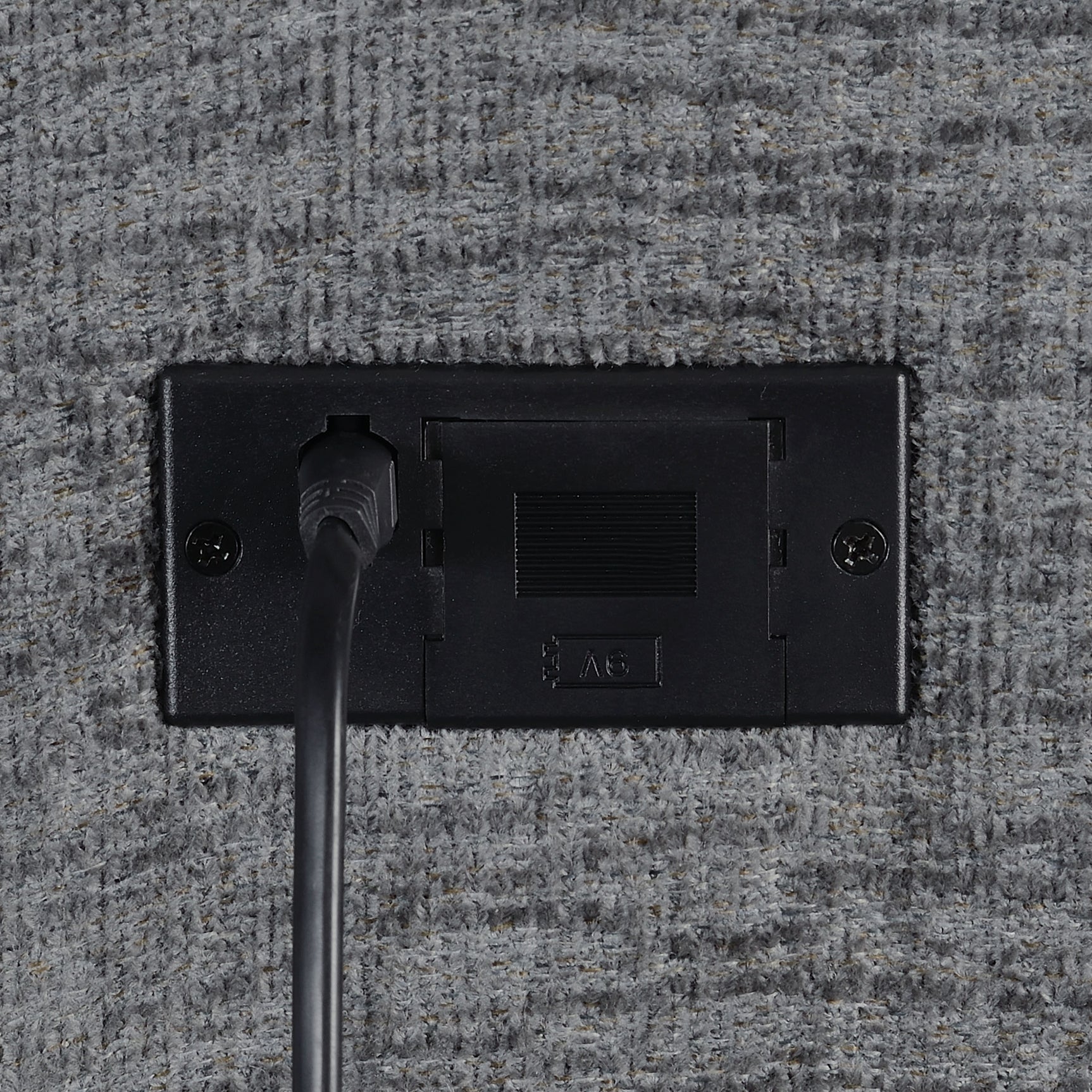 Bahrain 5-piece Upholstered Home Theater Seating Charcoal - Tampa Furniture Outlet
