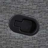 Bahrain Upholstered Motion Sofa Charcoal - Tampa Furniture Outlet