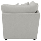 Collins Modular Corner Chair Grey - Tampa Furniture Outlet