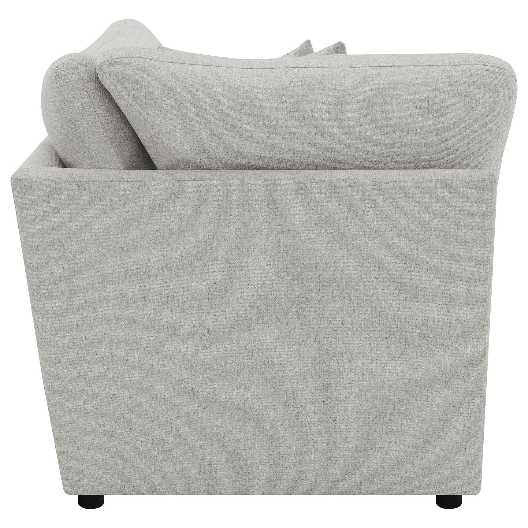 Collins Modular Corner Chair Grey - Tampa Furniture Outlet