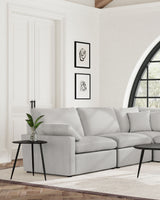 Collins Modular LAF Power Recliner Grey - Tampa Furniture Outlet