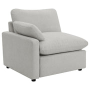 Tampa Furniture Outlet - Coaster - Collins Modular LAF Power Recliner Grey - 609560LRP