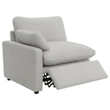 Collins Modular LAF Power Recliner Grey - Tampa Furniture Outlet