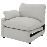 Collins Modular LAF Power Recliner Grey - Tampa Furniture Outlet