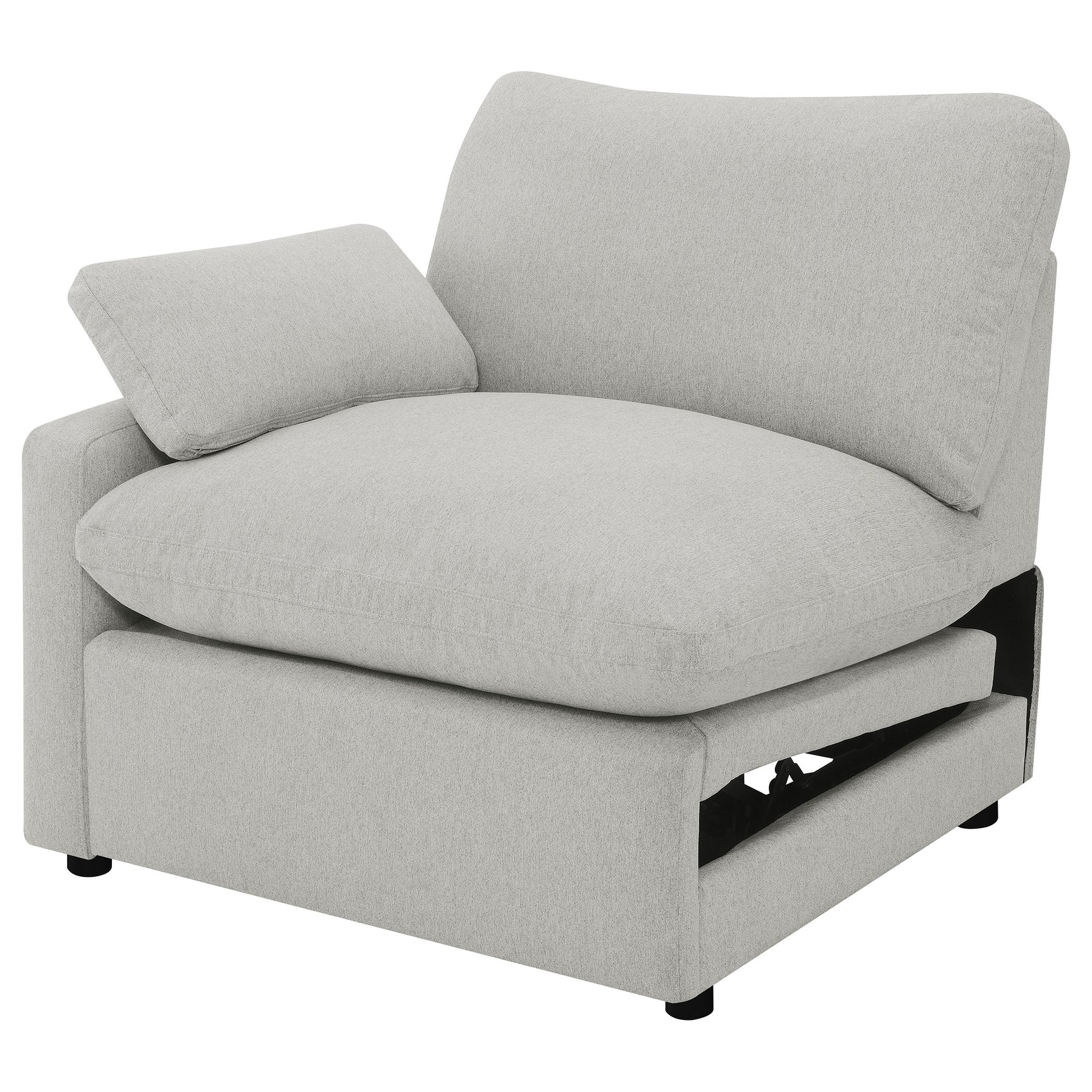 Collins Modular LAF Power Recliner Grey - Tampa Furniture Outlet