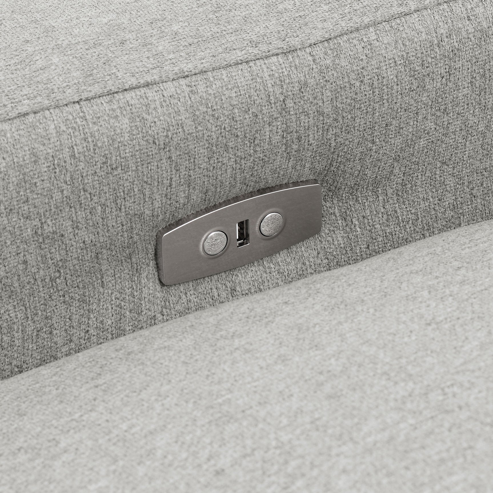 Collins Modular LAF Power Recliner Grey - Tampa Furniture Outlet