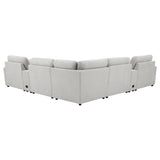 Collins 7-piece Modular Power Reclining Sectional Grey - Tampa Furniture Outlet