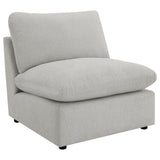 Collins 5-piece Modular Power Reclining Sectional Grey - Tampa Furniture Outlet