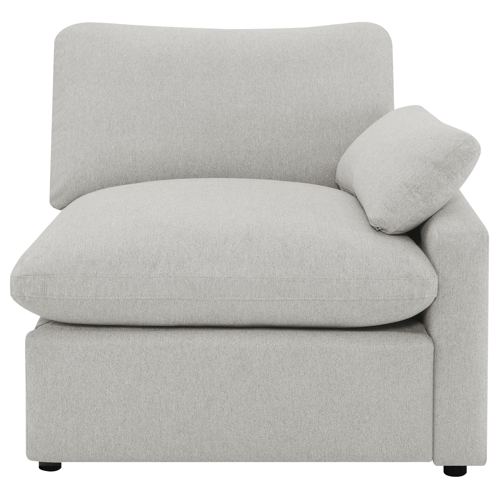 Collins Modular RAF Power Recliner Grey - Tampa Furniture Outlet