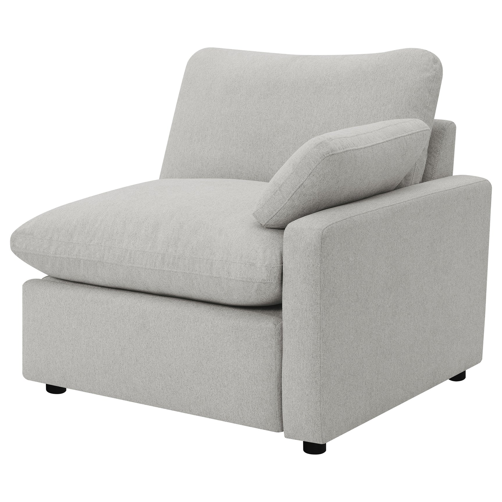 Collins Modular RAF Power Recliner Grey - Tampa Furniture Outlet