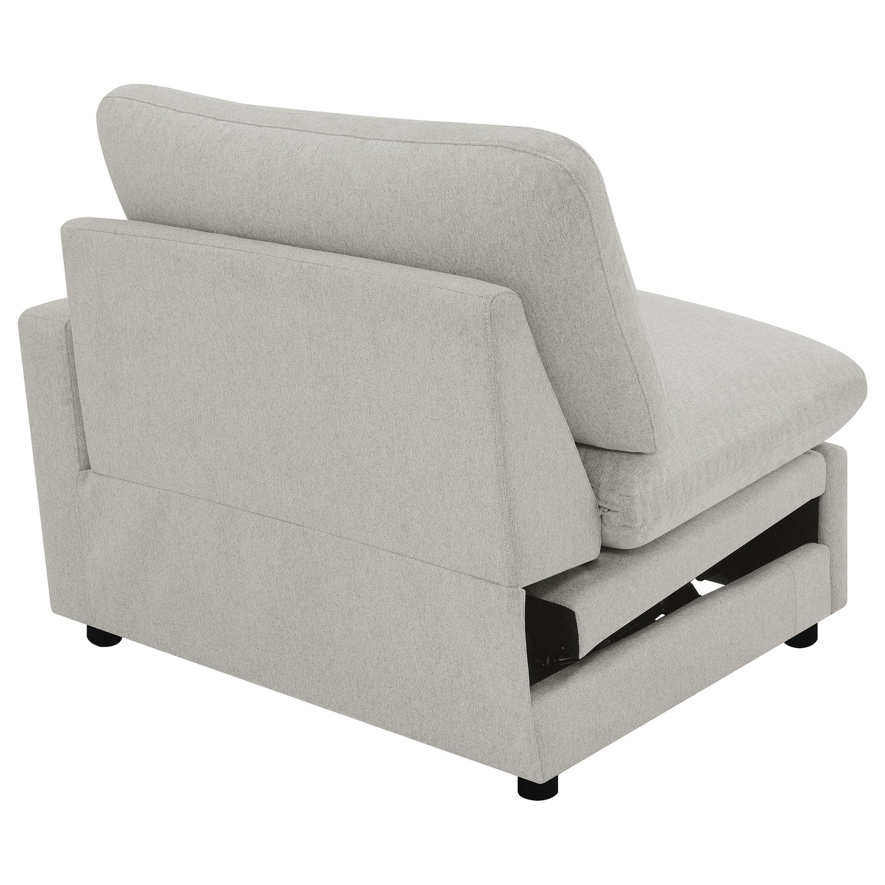 Collins Modular RAF Power Recliner Grey - Tampa Furniture Outlet