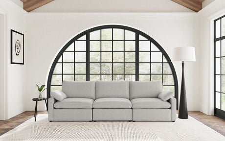 Collins Modular Power Sofa Grey - Tampa Furniture Outlet