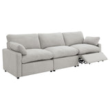 Collins Modular Power Sofa Grey - Tampa Furniture Outlet