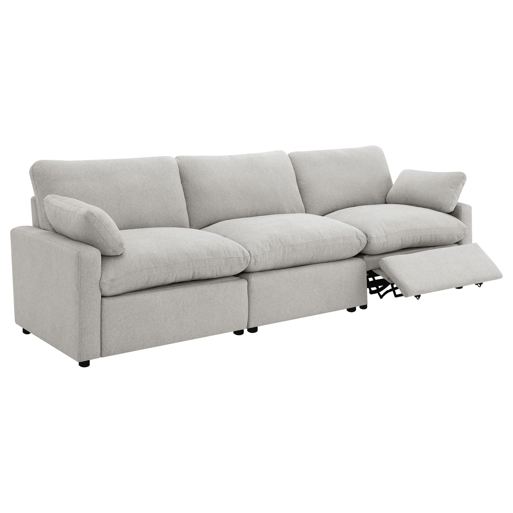 Collins Modular Power Sofa Grey - Tampa Furniture Outlet