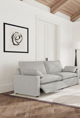 Collins Modular Power Loveseat Grey - Tampa Furniture Outlet