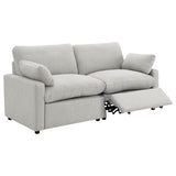 Collins Modular Power Loveseat Grey - Tampa Furniture Outlet