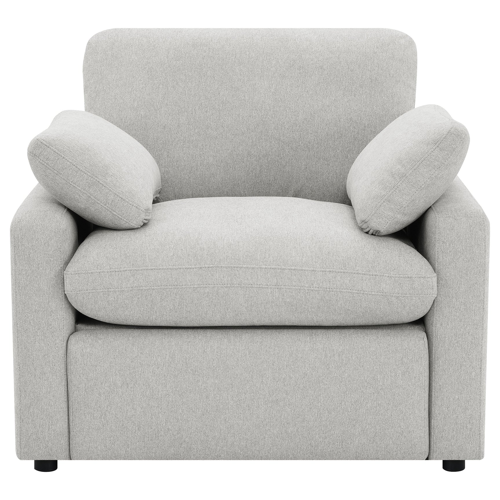 Collins Upholstered Power Recliner Chair Grey - Tampa Furniture Outlet