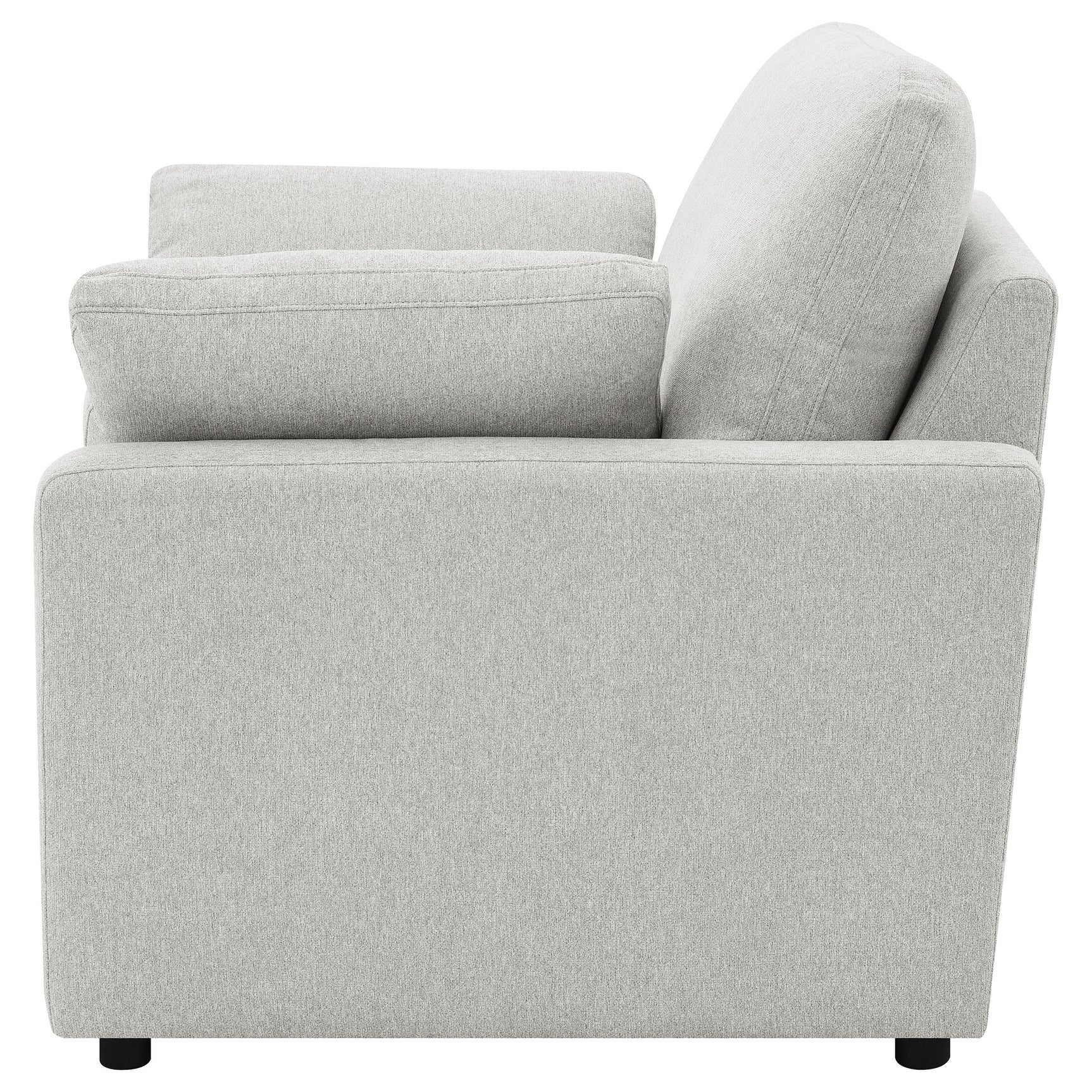 Collins Upholstered Power Recliner Chair Grey - Tampa Furniture Outlet