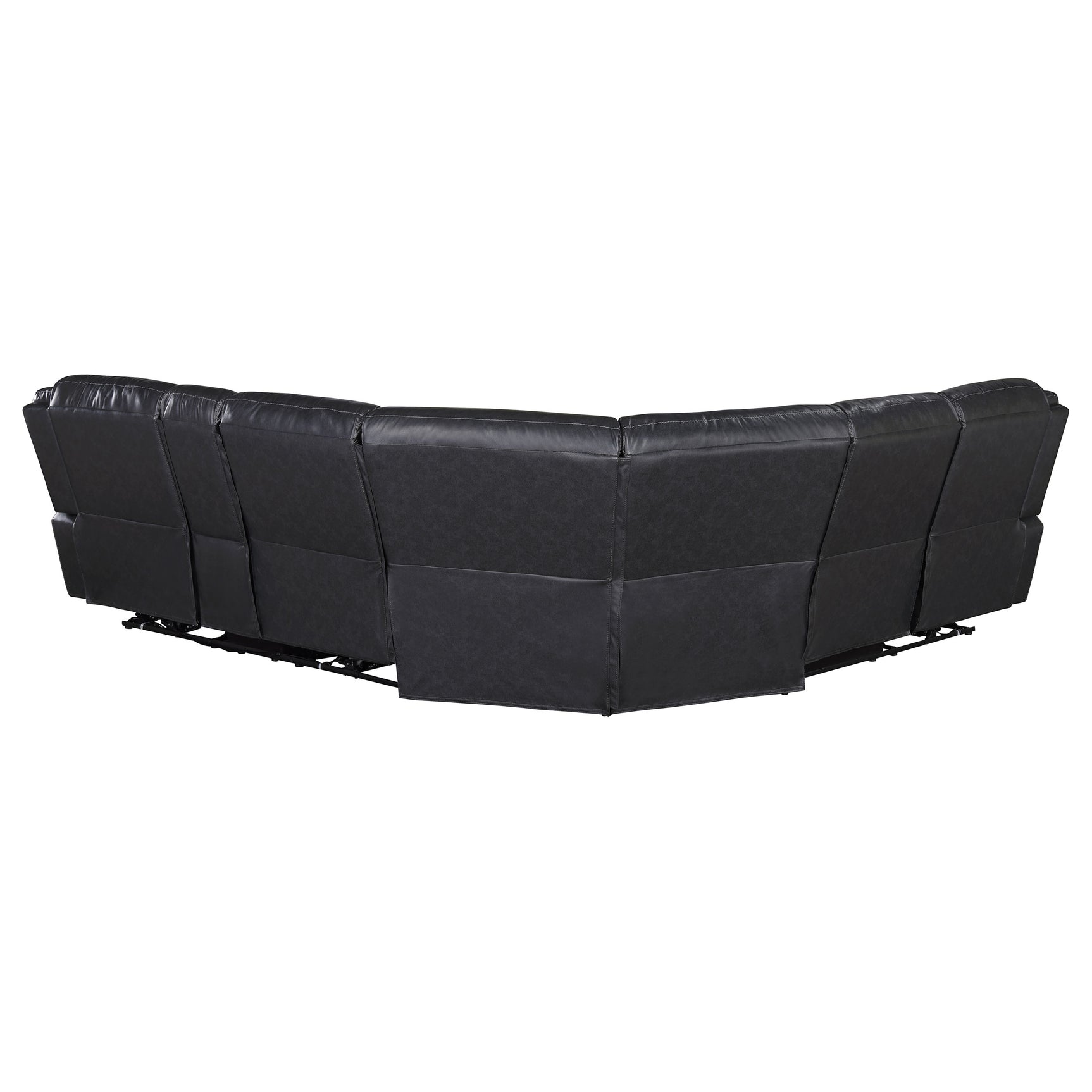 Sycamore Upholstered Power Reclining Sectional Sofa Grey - Tampa Furniture Outlet