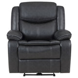 Sycamore Upholstered Power Recliner Chair Dark Grey - Tampa Furniture Outlet