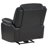 Sycamore Upholstered Power Recliner Chair Dark Grey - Tampa Furniture Outlet