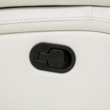 Camila Upholstered Glider Recliner Chair White