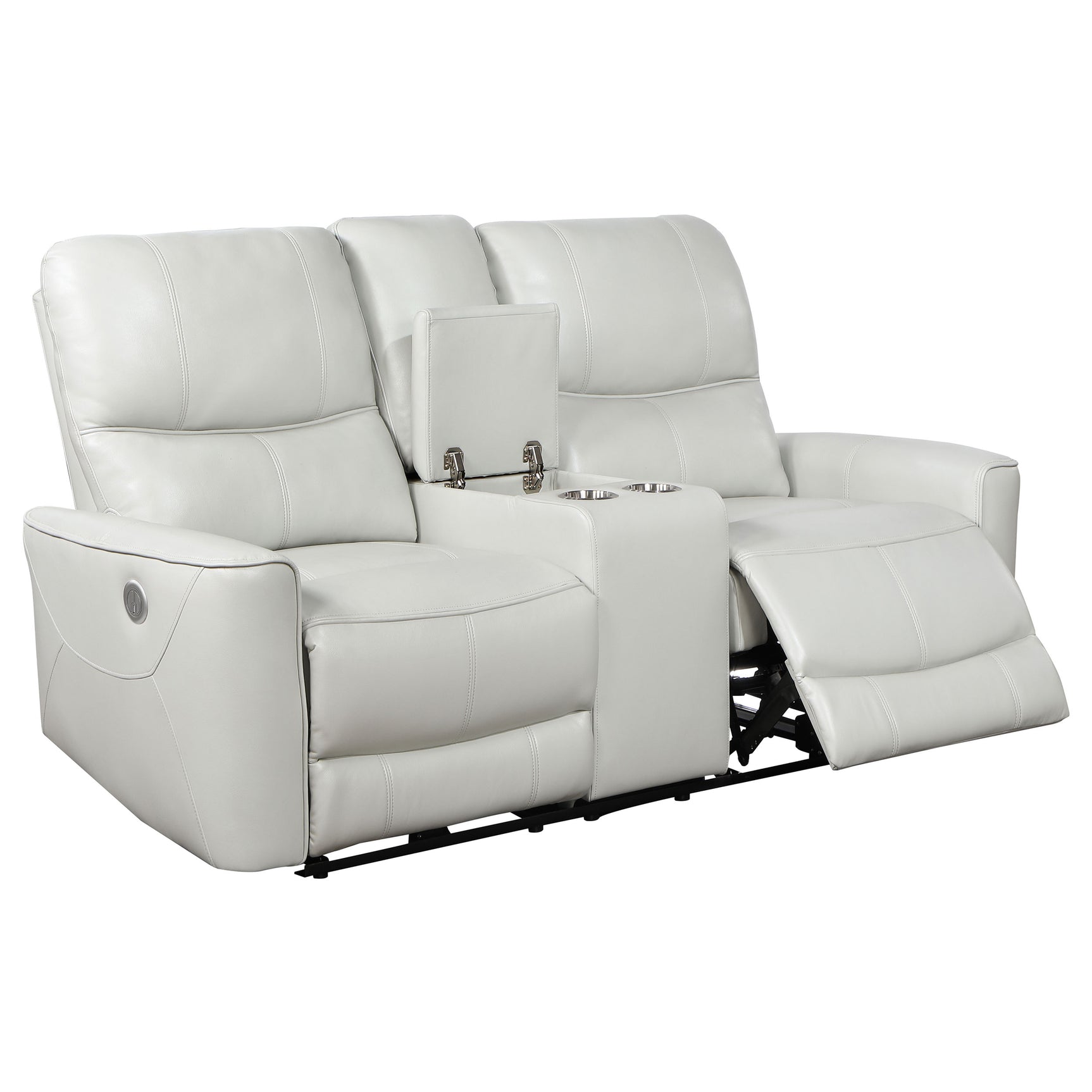 Greenfield 3-piece Power Reclining Sofa Set Dove Grey - Tampa Furniture Outlet