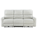 Greenfield Upholstered Power Reclining Sofa Dove Grey - Tampa Furniture Outlet
