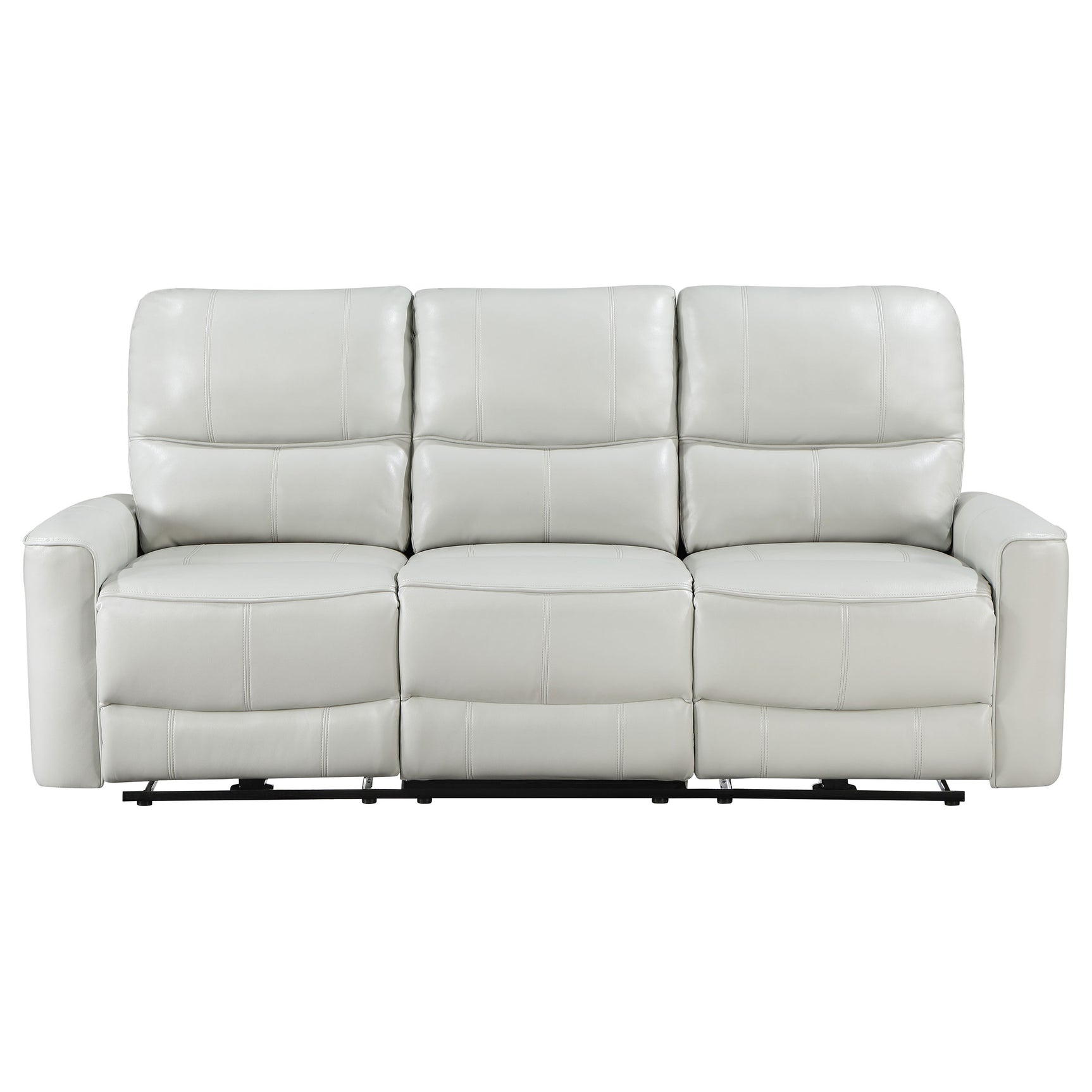 Greenfield Upholstered Power Reclining Sofa Dove Grey - Tampa Furniture Outlet