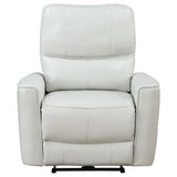 Greenfield Upholstered Power Recliner Chair Dove Grey - Tampa Furniture Outlet