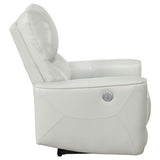 Greenfield Upholstered Power Recliner Chair Dove Grey - Tampa Furniture Outlet