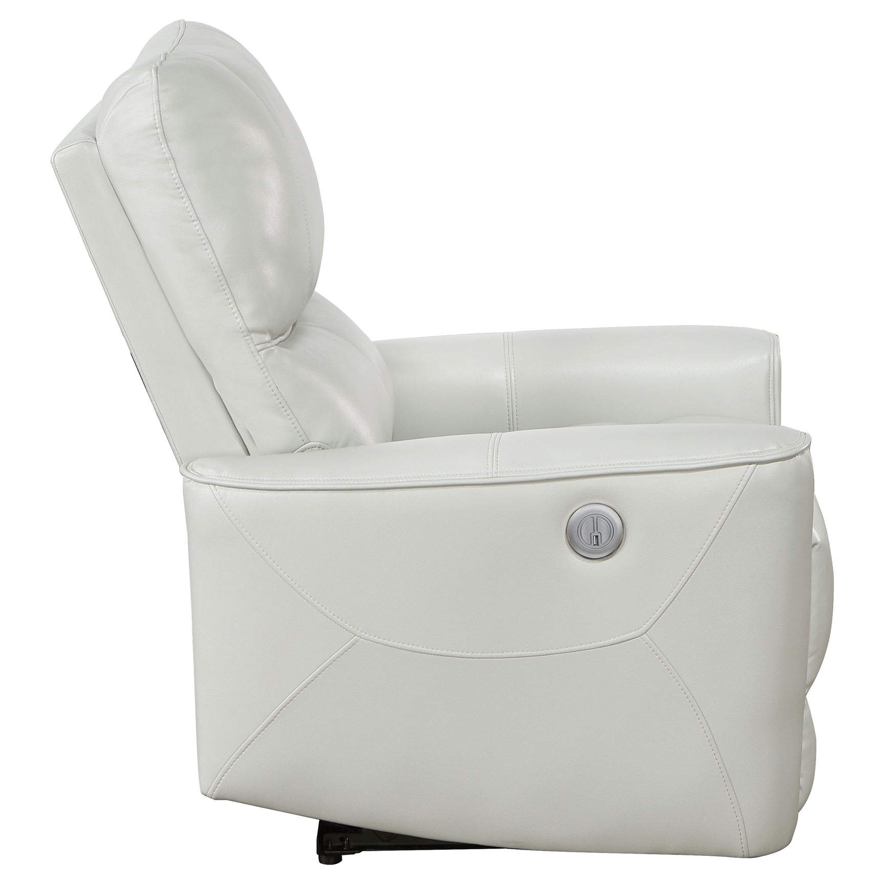 Greenfield Upholstered Power Recliner Chair Dove Grey - Tampa Furniture Outlet