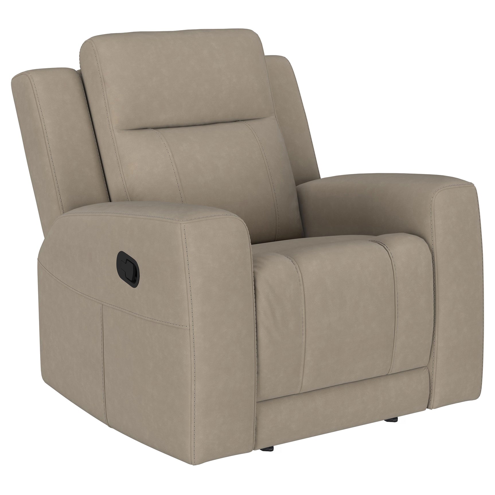 Brentwood Upholstered Recliner Chair Taupe - Tampa Furniture Outlet